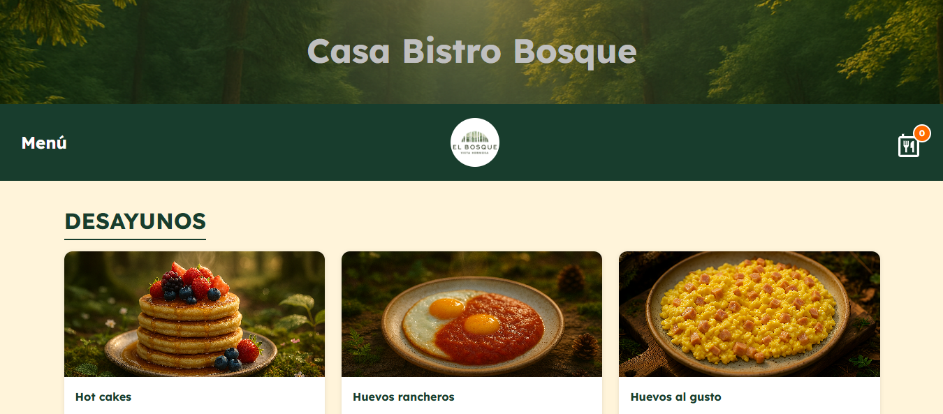Casa Bistro Bosque